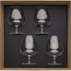 ANYTIME TRANSPARENT Coffret 4 verres à Cognac 61 cl