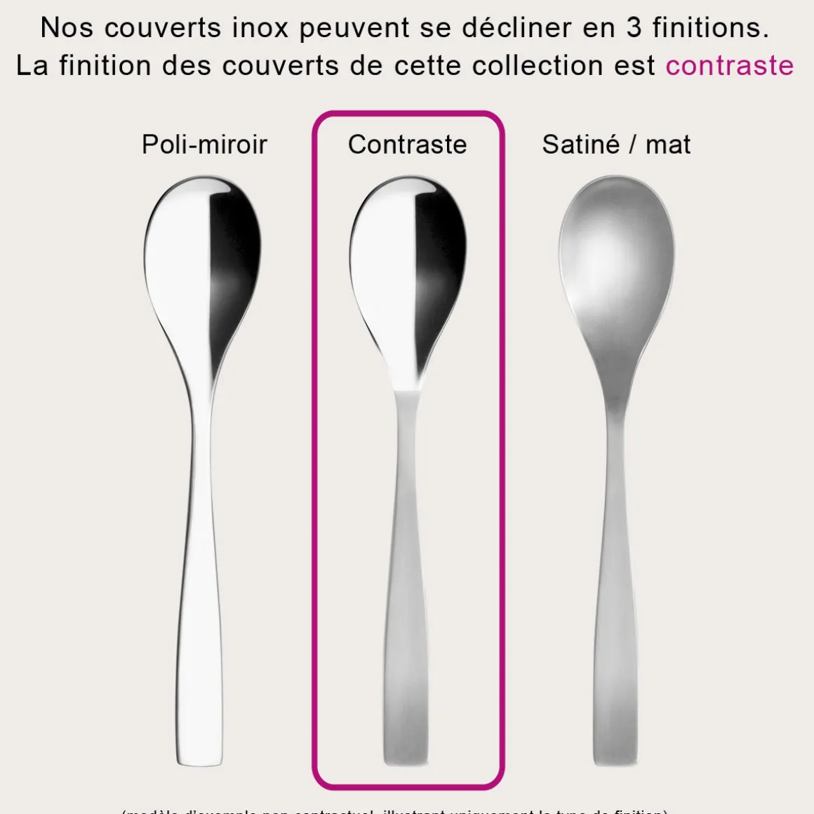 ASTREE CISELE MIROIR Couteau de table