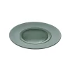 BAHIA ARGILE VERT Assiette gourmet petit bassin 23 cm