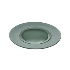 BAHIA ARGILE VERT Assiette gourmet petit bassin 23 cm