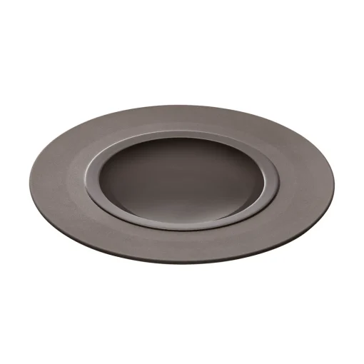 BAHIA BASALTE Assiette gourmet grand bassin 26 cm