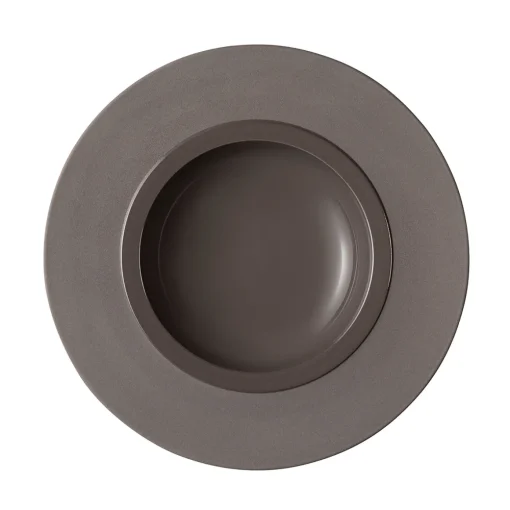BAHIA BASALTE Assiette gourmet grand bassin 26 cm