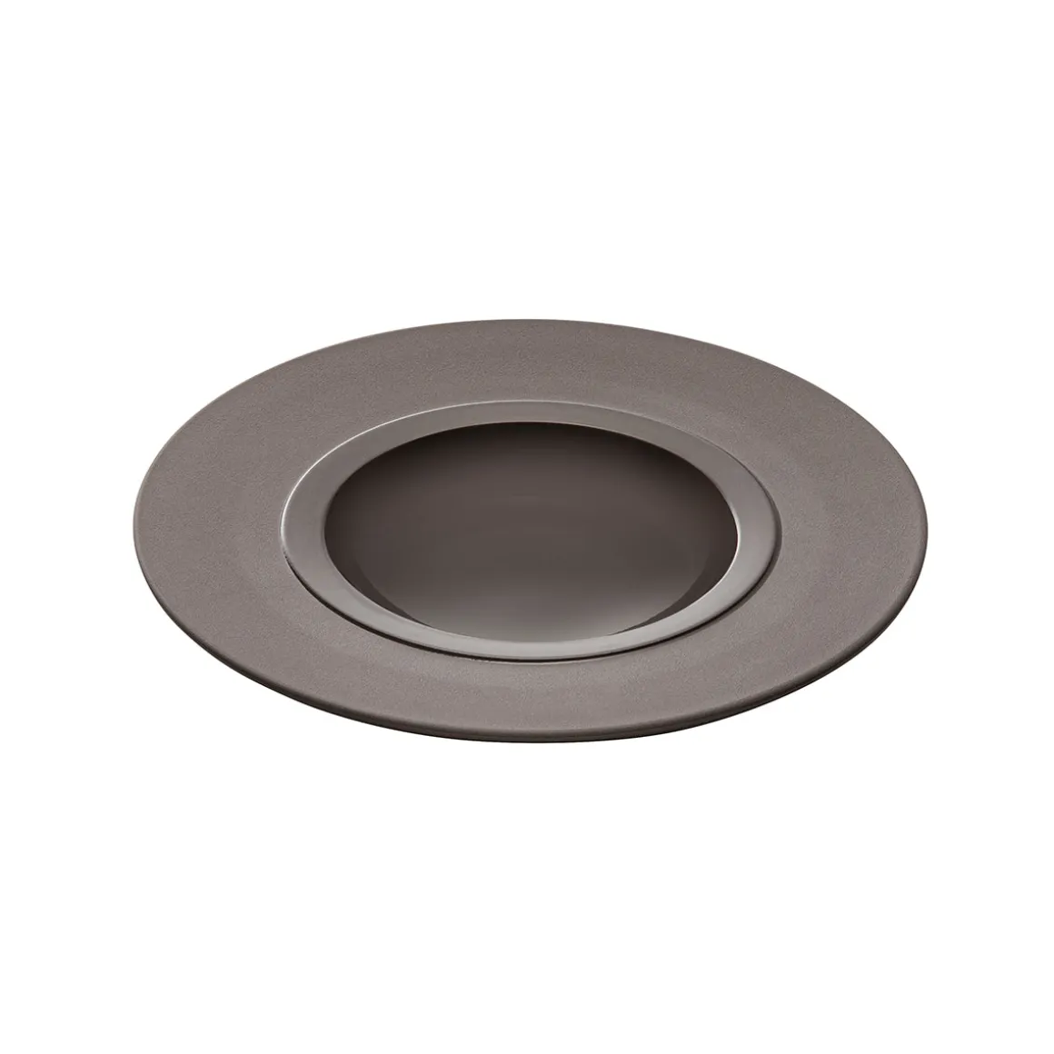 BAHIA BASALTE Assiette gourmet petit bassin 23 cm