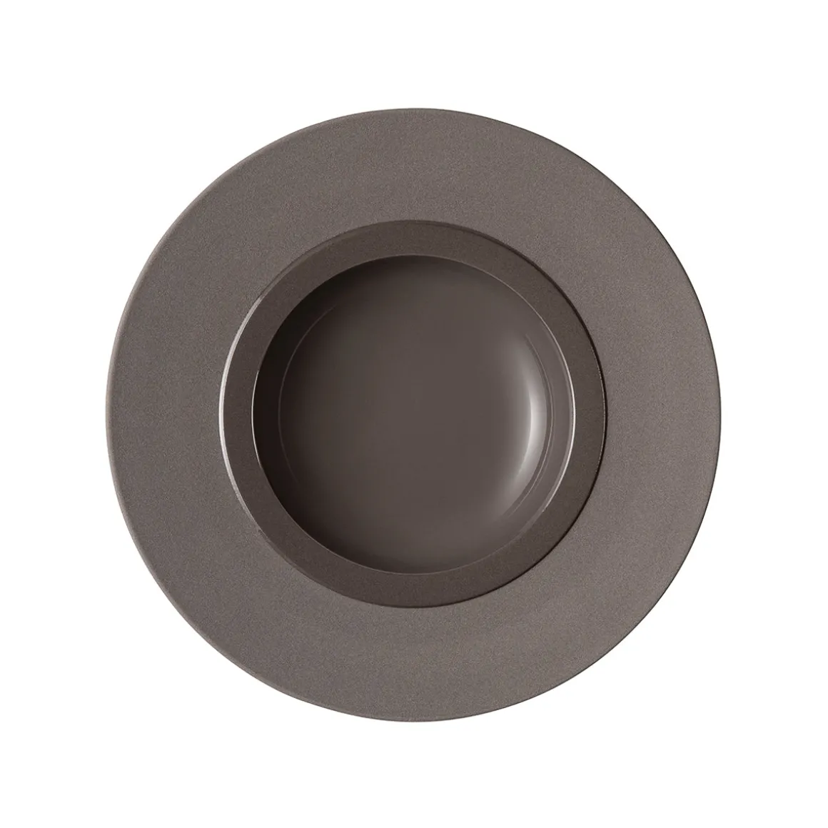 BAHIA BASALTE Assiette gourmet petit bassin 23 cm
