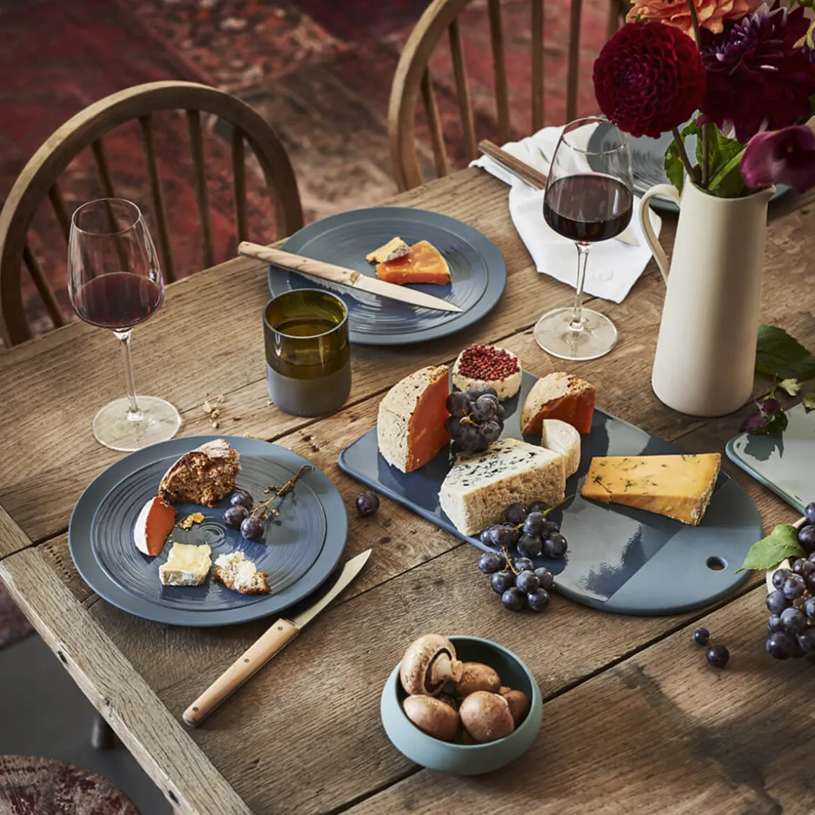 BAHIA BLEU DE ROCHE Assiette de présentation 29 cm