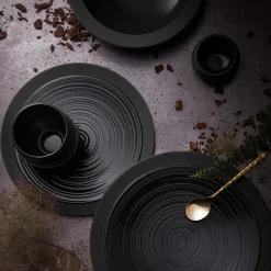 BAHIA ONYX Assiette gourmet petit bassin 23 cm