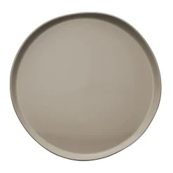 BRUME TAUPE Assiette 26 cm