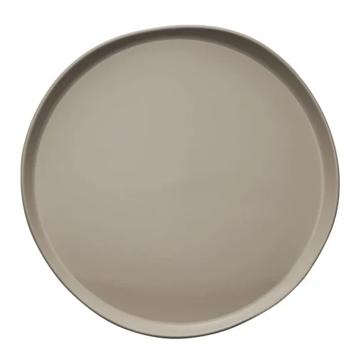 BRUME TAUPE Assiette 26 cm
