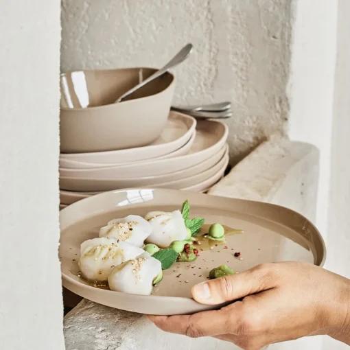 BRUME TAUPE Assiette 26 cm