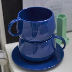 CAFETERIE EMPILEO BLEU GOURMET Tasse à déjeuner 39 cl
