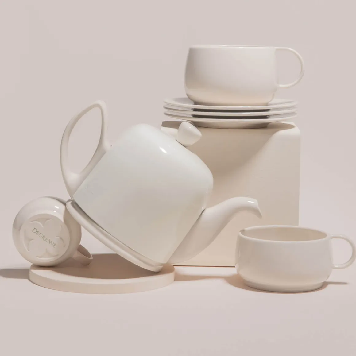 CAFETERIE EMPILEO ROSE NUDE Tasse à café/expresso 10 cl