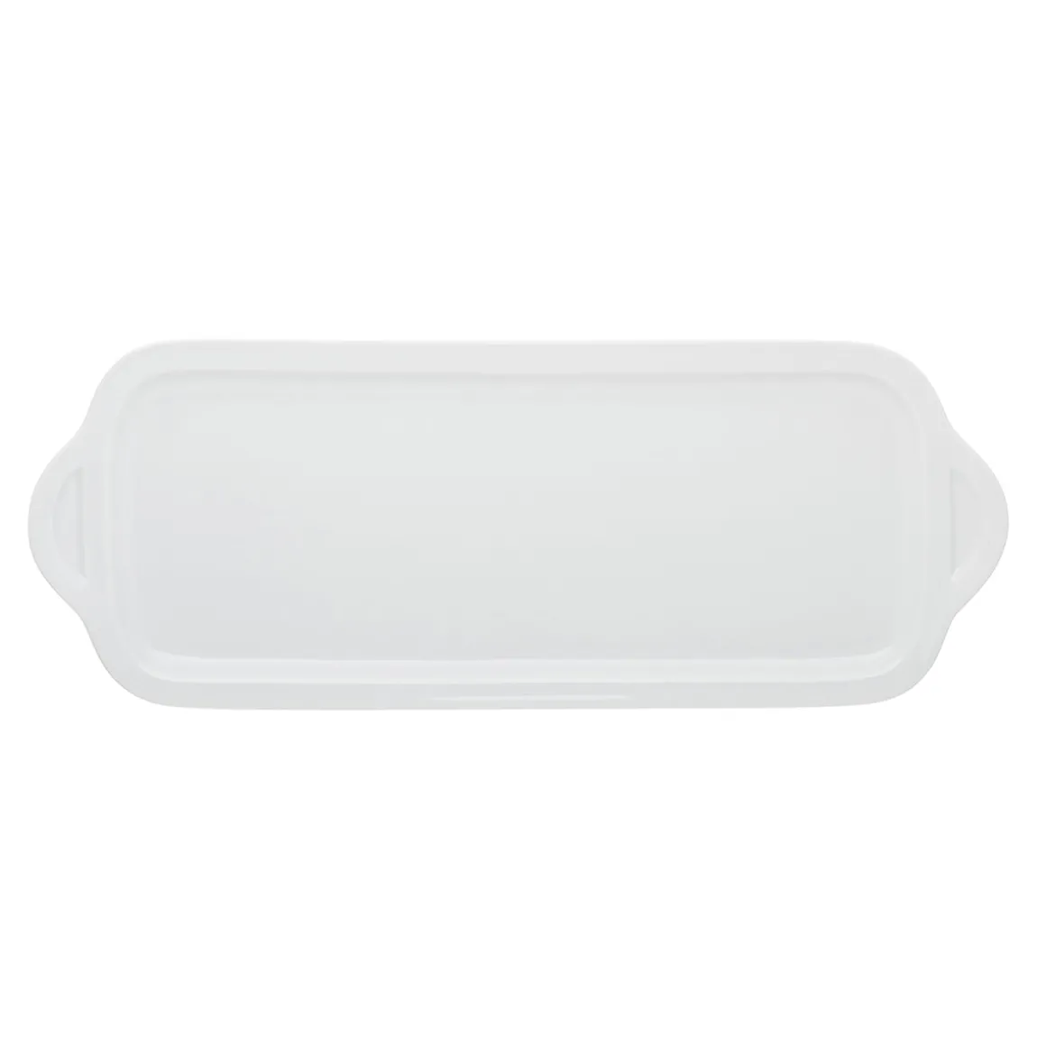 COLLECTION L BLANC Plat à cake 35 x 15 cm