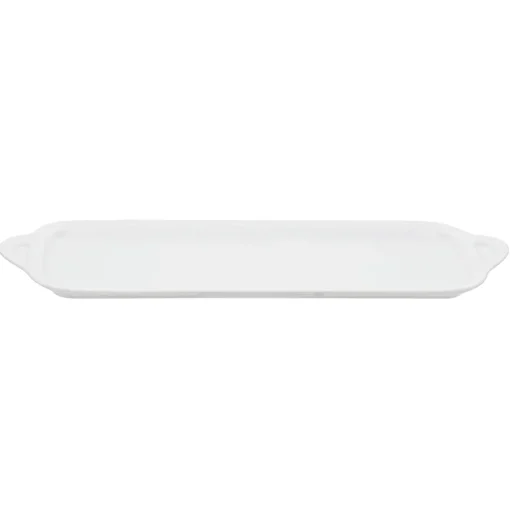 COLLECTION L BLANC Plat à cake 35 x 15 cm