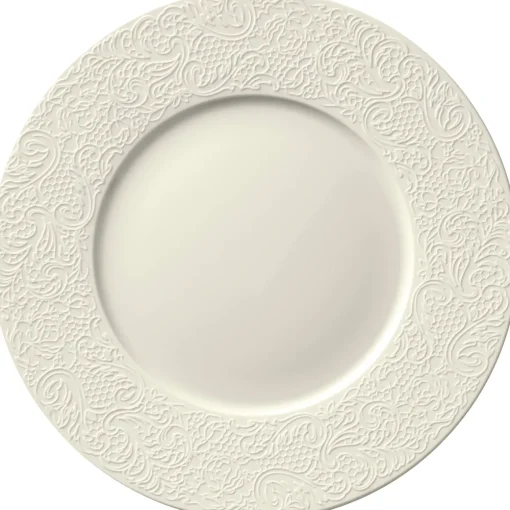 COLLECTION L COUTURE IVOIRE Assiette de présentation 32 cm