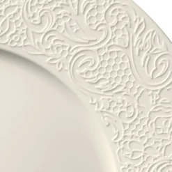 COLLECTION L COUTURE IVOIRE Assiette de présentation 32 cm