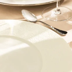 COLLECTION L COUTURE IVOIRE Assiette à dessert 24 cm