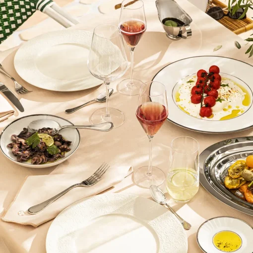 COLLECTION L COUTURE IVOIRE Assiette 28 cm