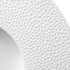 COLLECTION L FRAGMENTS BLANC Assiette gourmet grand bassin 30 cm