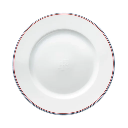 DEGRENNE ELYSEE Coffret 4 assiettes à dessert République française 22 cm