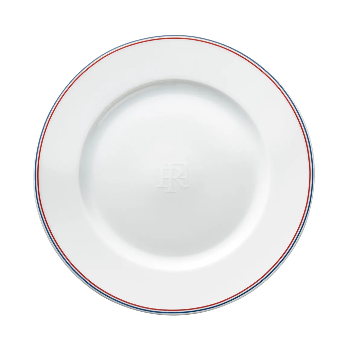 DEGRENNE ELYSEE Coffret 4 assiettes à dessert République française 22 cm