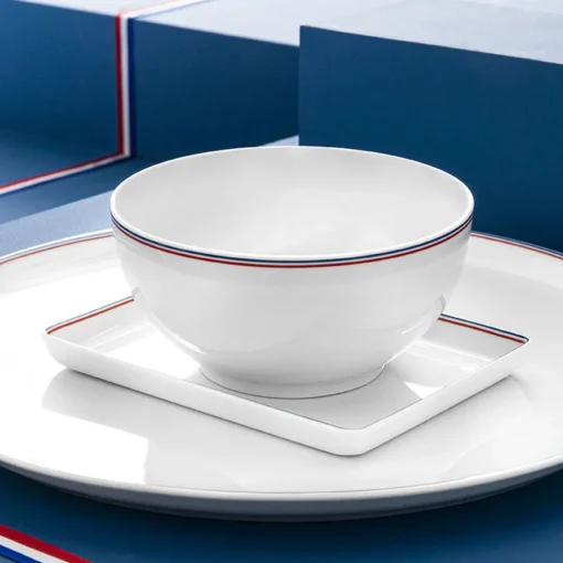 DEGRENNE ELYSEE Mini plat république française 16 x 12 cm