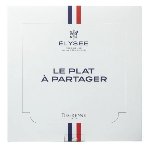 DEGRENNE ELYSEE Plat à tarte République française 31,5 cm