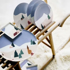DESTINATION MONTAGNE Mini plat 16 x 12 cm