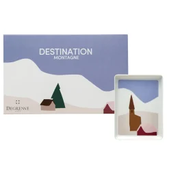 DESTINATION MONTAGNE Mini plat 16 x 12 cm