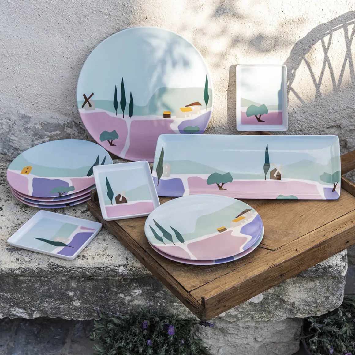 DESTINATION SUD Mini plat 16 x 12 cm
