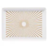 ECLATS Mini plat blanc 16x12 cm