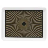 ECLATS Mini plat noir16x12 cm