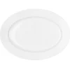 ECLIPSE BLANC CHOIX COURANT Plat ovale 36.5x26.5 cm