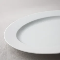 ECLIPSE BLANC CHOIX COURANT Plat ovale 36.5x26.5 cm