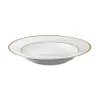 ECLIPSE GALON OR Assiette creuse à aile 22,5 cm