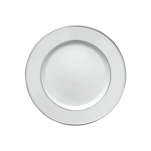 GALON PLATINE Assiette à dessert 21,5 cm