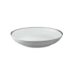 GALON PLATINE Assiette creuse 19 cm