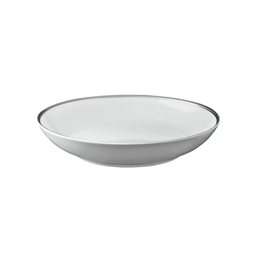 GALON PLATINE Assiette creuse 19 cm