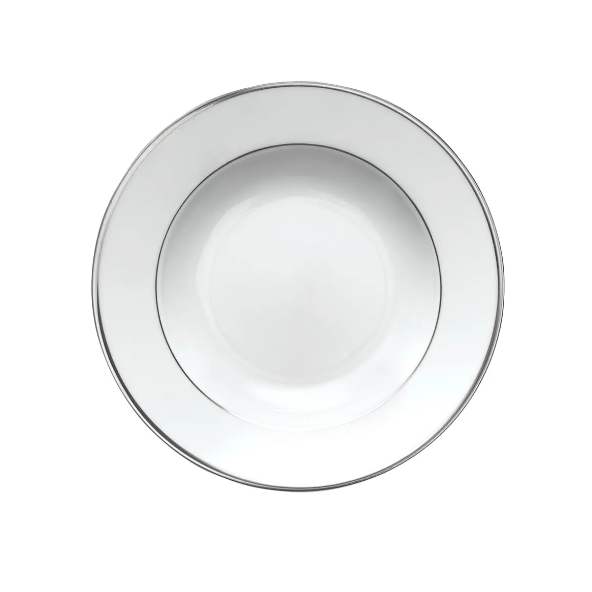 GALON PLATINE Assiette creuse à aile 22,5 cm