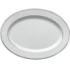 GALON PLATINE Plat ovale 36,5 x 26,5 cm