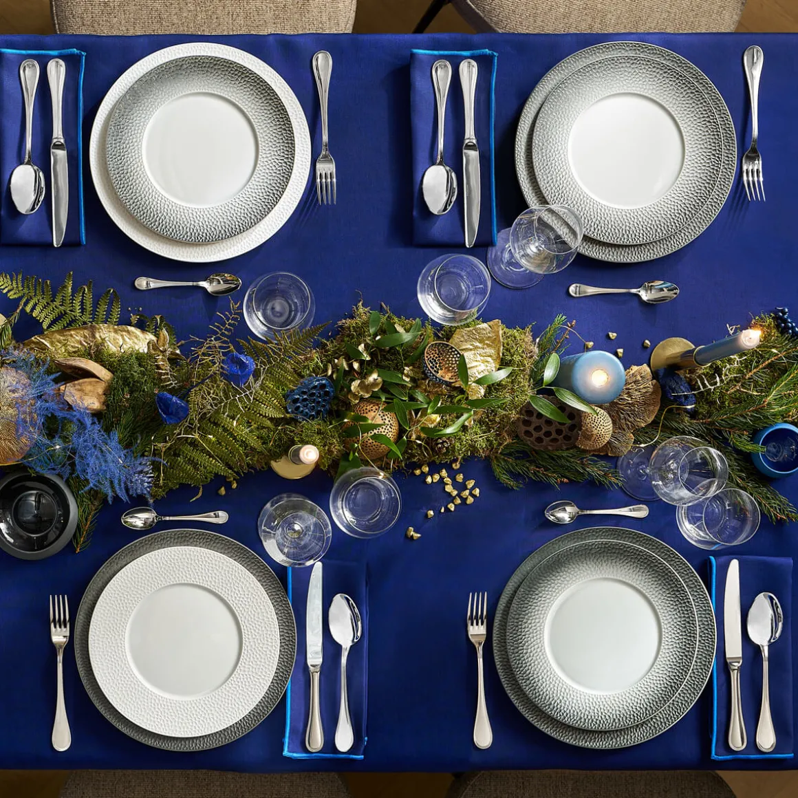 GOURMET BLEU Mini cocotte biseautée 7 cl