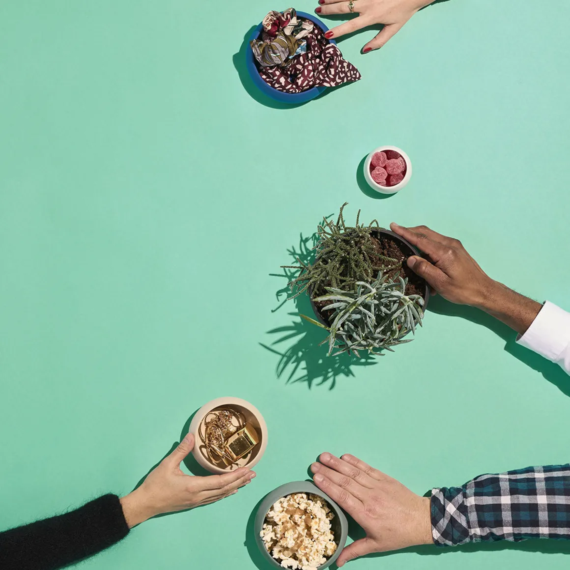 GOURMET BLEU Mini cocotte biseautée 7 cl