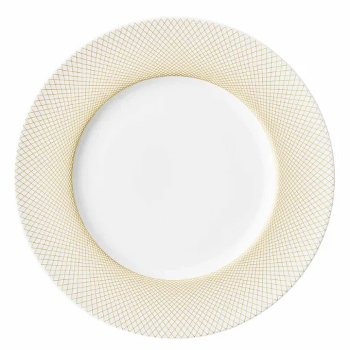 GRAPHIQUE CLASSIQUE DORE Assiette plate 28,5cm