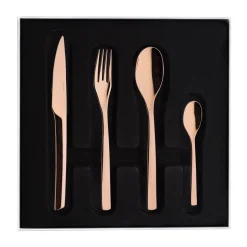 GUEST MIROIR CUIVRE Coffret 24 couverts