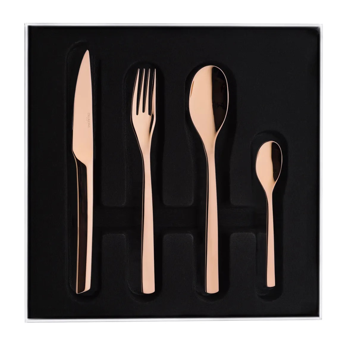 GUEST MIROIR CUIVRE Coffret 24 couverts