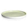 LA VAISSELLE DE L'ECONOME ARTICHAUT VERT Coffret 4 assiettes 24 cm
