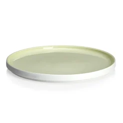 LA VAISSELLE DE L'ECONOME ARTICHAUT VERT Coffret 4 assiettes 24 cm