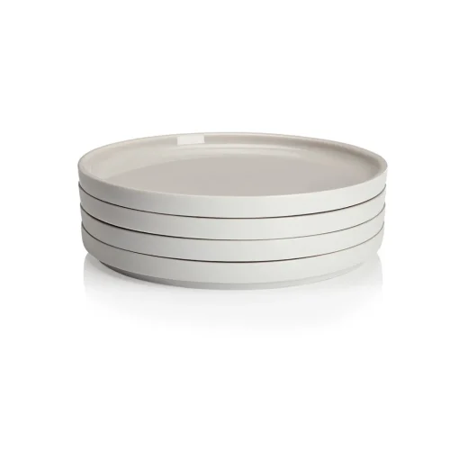 LA VAISSELLE DE L'ECONOME RUTABAGA Coffret 4 assiettes 18 cm
