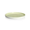 LA VAISSELLE DE L'ECONOME ARTICHAUT VERT Coffret 4 assiettes 18 cm