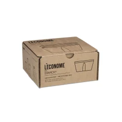 LA VAISSELLE DE L'ECONOME RUTABAGA Coffret bol droit et assiette 18 cm