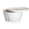 LA VAISSELLE DE L'ECONOME RADIS ROSE Coffret bol droit et assiette 18 cm